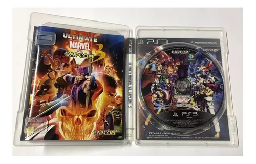 Jogo Novo Midia Fisica Ultimate Marvel vs Capcom 3 para Ps3