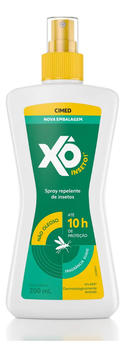 Repelente Spray Xô Inseto Frasco 200ml
