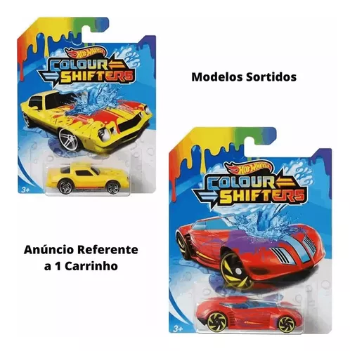 Carrinho Hot Wheels Muda de Cor Sortido Mattel - BHR15 - Carrinho