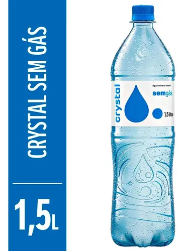 AGUA CRYSTAL 1,5L SEM GAS