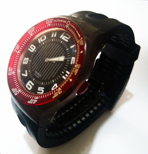 Relógio De Pulso Swatch Preto Original