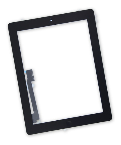 Imagem 1 de 4 de Tela Vidro Touch iPad 4 A1458 A1459 A1460 Adesivos E Botão