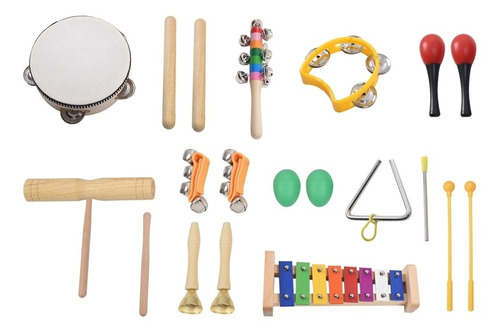 Juego De Instrumentos Musicales Para Niños Y Bebés, 20 Pieza