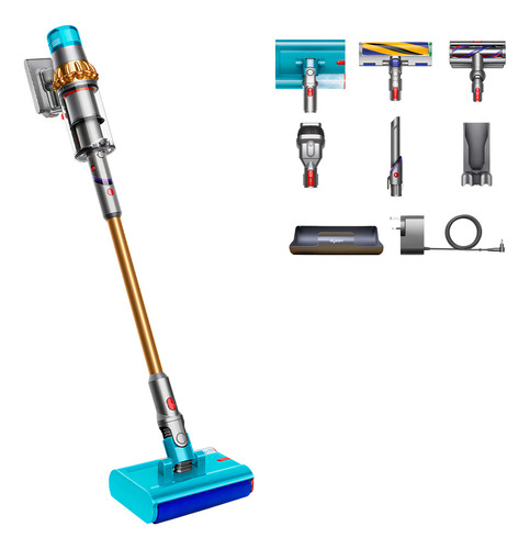 Dyson V15s detecta aspirador de pó úmido e seco submarino