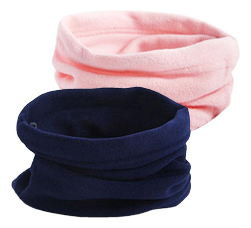 2x Neckwarmer Thermal Snood Scraf For Motorbike Rosado