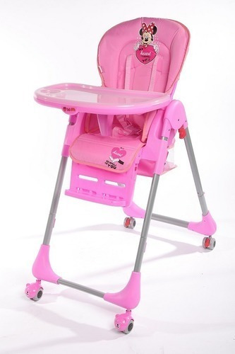 Silla De Comer Bebe Plegable Bandeja Doble Regulable 1101