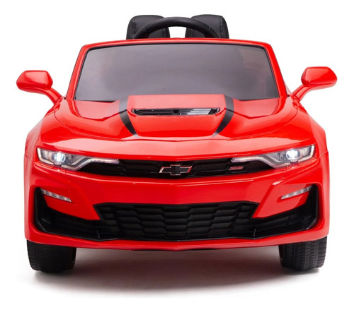 Montable Eléctrico Camaro 12v Con Licencia (gm) Color Rojo