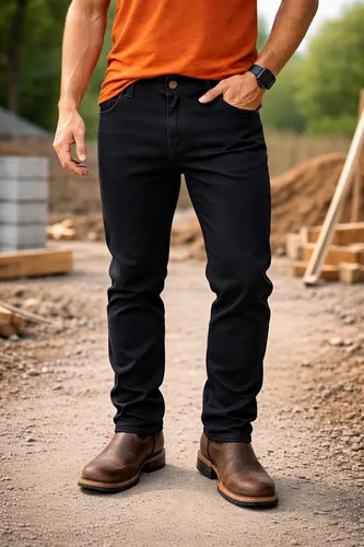 Calça para Trabalho Masculina Tradicional Promoção Barata - Miniatura 2