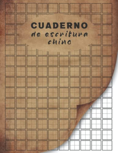 Cuaderno De Escritura Chino: Libro De Caracteres Chinos Para