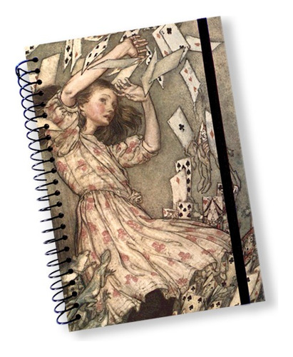 Libreta Puntos Bullet Journal Alicia Wonderland 120grs