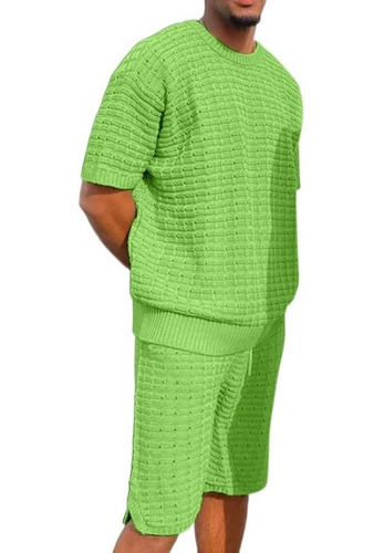 Conjunto Hombre De Camisa Y Pantalón Corto Para Deportes