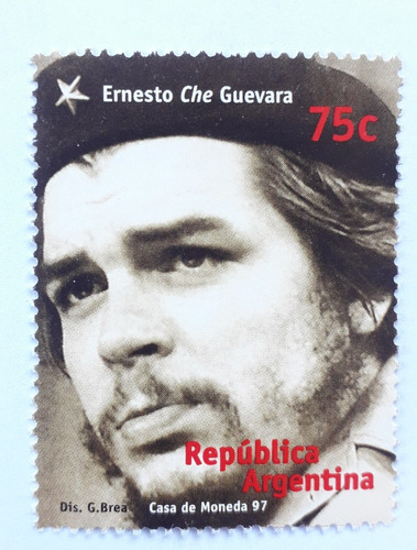 Estampilla Homenaje Al Che Guevara Nueva