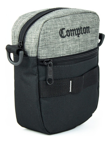 Imagem 3 de 7 de Shoulder Bag Bolsa Necessaire Pochete Everbags Compton Cinza