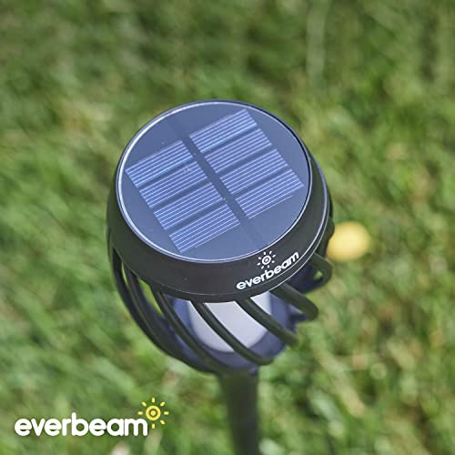Linterna Solar Parpadeante Con Llama Everbeam P2: Luz Solar