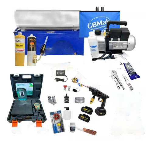 Kit Ferramentas Completas P/ Limpeza Com Bolsa E Manutenção