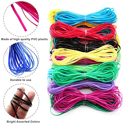 Kit De Cordón De Plástico Gimp De 22 Colores Ensambla...