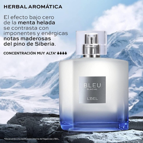 Jafra Jf9 Blue + L'bel Bleu Glacial Set De Fragancias Hombre