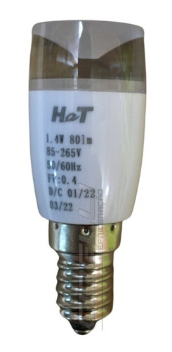 Imagem 2 de 6 de Lâmpada Led E14 1,4w Geladeira Electrolux A15758201 Original