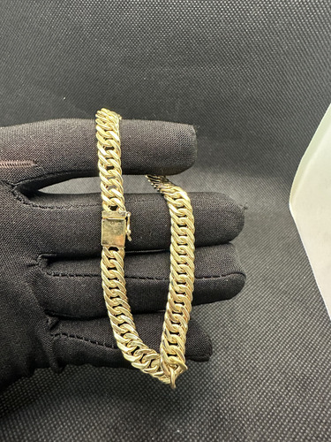 Pulseira Grumet Dupla Oca 8mm Em Ouro 18k 750