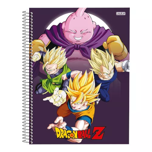 Caderno Naruto/Dragon Ball Brochurão 80 Fls C/4 Kit Completo - Tem