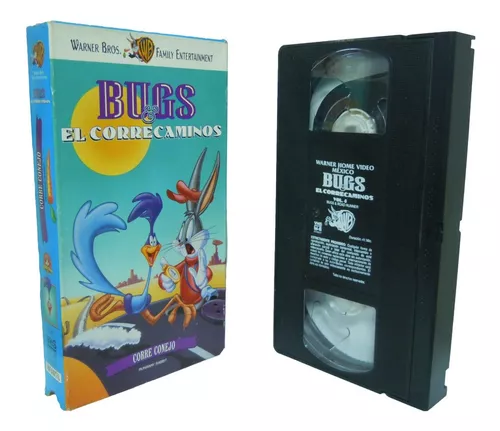 Looney Tunes Bugs Bunny Y El Correcaminos Vhs, Vintage