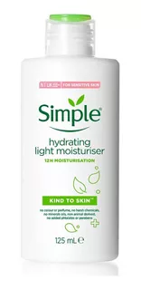 Hidratante Facial Simple Cuidado Facial 125ml