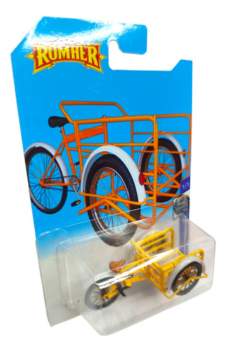 Custom Escala 1:64 Triciclo Solo Custom Amarillo