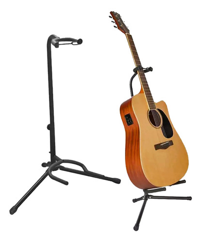 Stand Paral Base Soporte Tripode Guitarra Instrumento Cuerda