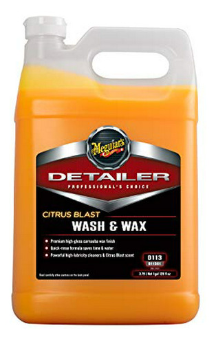 D11301 Citrus Blast Wash & Wax, 128. Fluid Ounces
