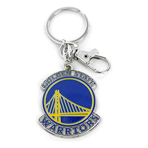 Llavero Aminco NBA con el logotipo de Golden State Warrior Heavy