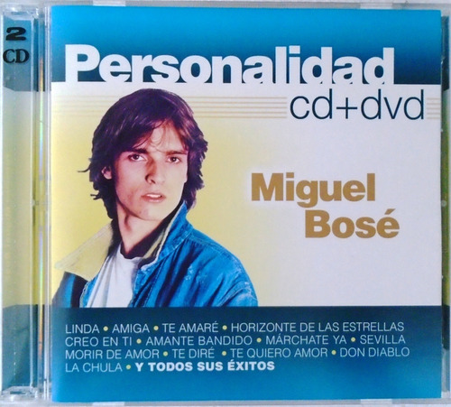 Miguel Bose - Personalidad Cd Y Dvd