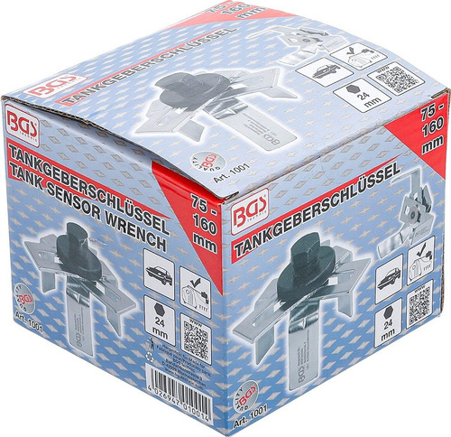 Imagen 4 de 6 de Bgs 1001 Llave Para Retirar Anillo De Bomba De Combustible