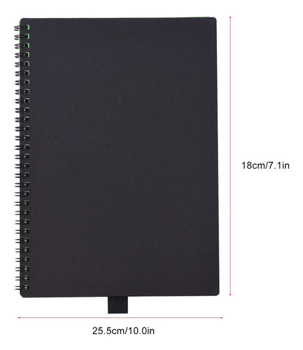 Smart Notebook B5 Reutilizable, 30 Hojas