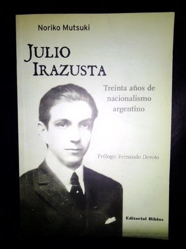 Libro Julio Irazusta Noriko Mutsuki