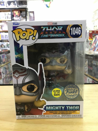Funko Pop Marvel Thor Love And Thunder Mighty Thor Exclusive