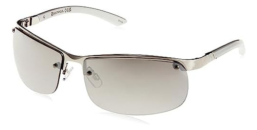 Southpole Mens 5007sp Gafas De Sol Rectangulares De Metal 68