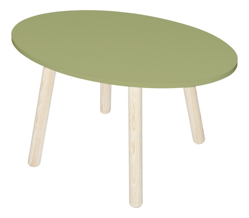 Mesita Para Niños Estilo Montessori - 7 Colores - Duduk Color Verde