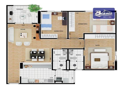Imagem 16 de 30 de Apartamento Com 2 Dormitórios À Venda, 72 M² Por R$ 450.000,00 - Vila Fátima - Guarulhos/sp - Ap3933