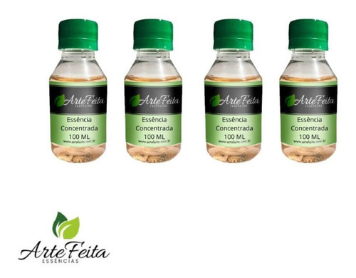 Imagem 1 de 5 de Essências Lojas E Marcas Famosas Kit 4 X 100 Ml Aromatizador