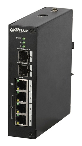 Switch Poe 4 Puertos2 Puerto Sfp 120w 802.3af Poe+ 802.3at