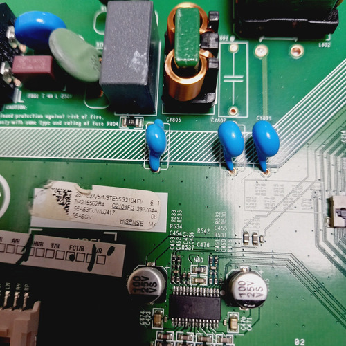 Tarjeta Main Para Pantalla Hisense Modelo 58a6hv (Usado)