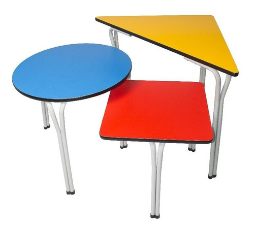 Imagen 3 de 5 de Mesa 3 Formas De Pantry Decorativa Clamika M-910