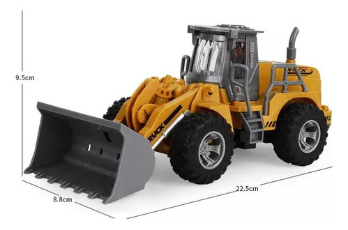 Mini Coche De Construcción, Juguete Infantil De 5 Cl Con Luz