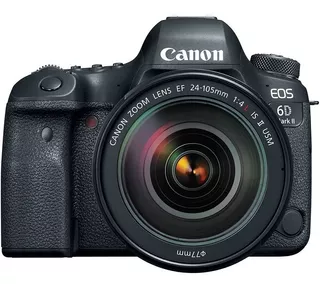 Canon Eos 6d Mark Ii Lente Ef 24-105mm F/4l Is Ii Usm - Nfe