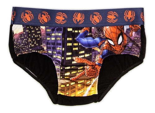 Calzoncillo Slip Niño Spiderman Hombre Araña Marvel Original