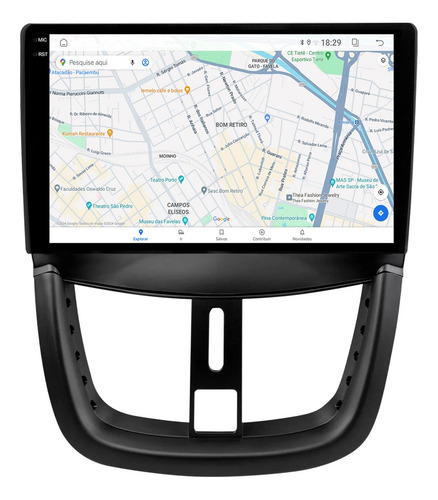 Multimidia Peugeot 207 9p Android Carplay 4/64gb + Ré
