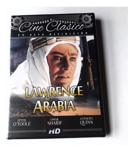 Dvd  Lawerence De Arabia    Peter O'toole  Omar Shariff