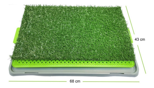 Alfombra De Césped Artificial Para Baño Adiestramiento Perro