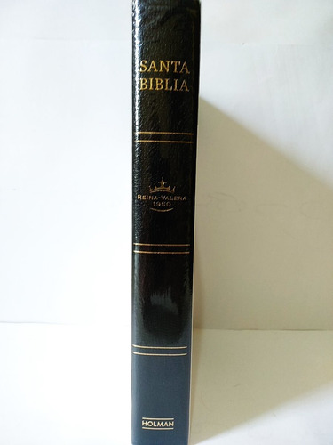 Imagen 6 de 10 de Biblia Rvr60 Letra Supergigante Imitación Piel Negro