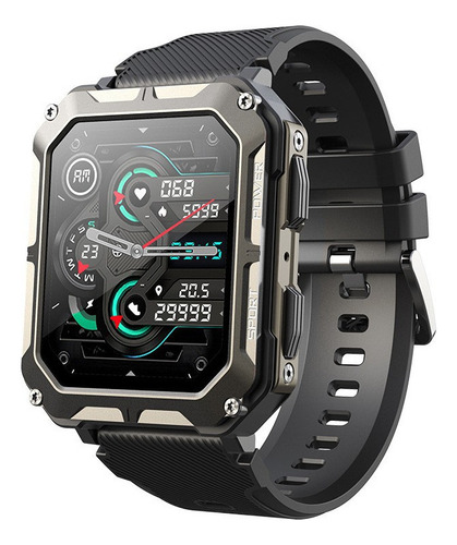 Reloj Inteligente C20pro, Frecuencia Cardíaca, Bluetooth, In